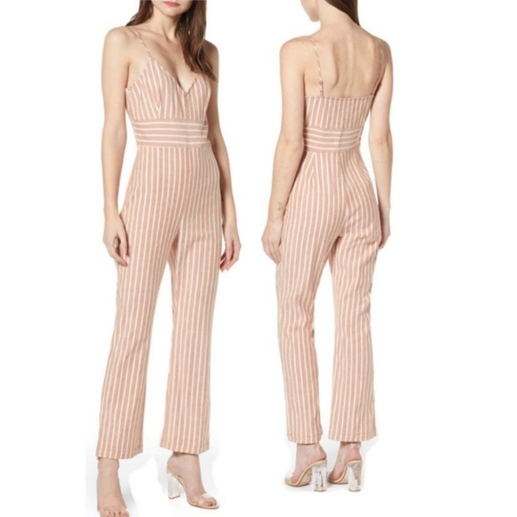 blush romper pants